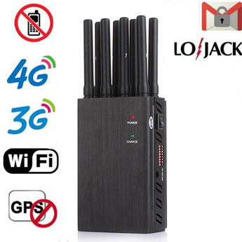 inhibidor señal GPS UMTS 4G LOJACK WiFi