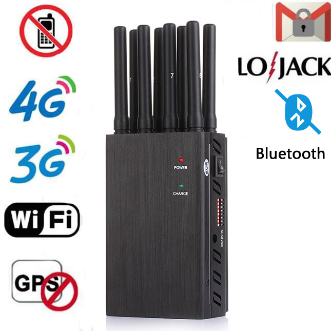 inhibidor de señal celular WiFi Signal Jammer Portátiles portátiles para  señales de seguimiento GSM